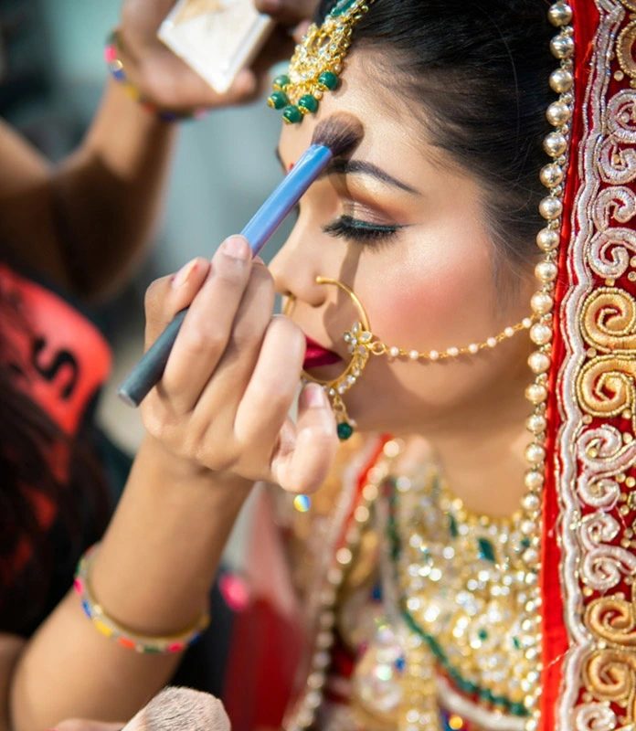Best engagement makeup services in Hyderabad